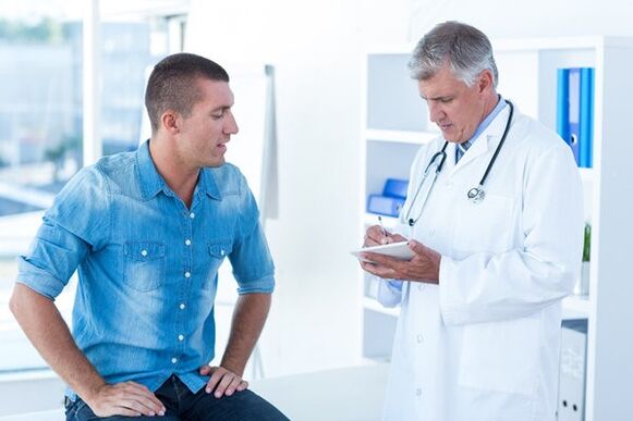 Posjetite liječnika zbog kroničnog prostatitisa